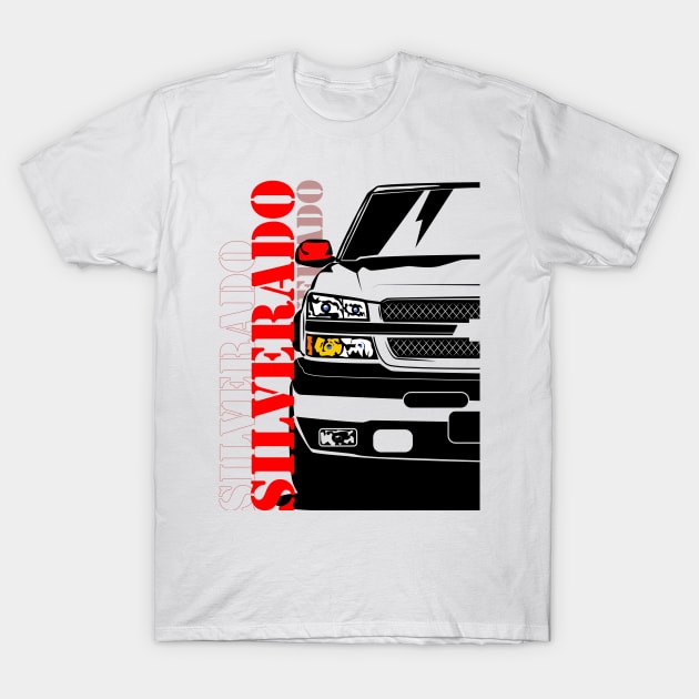 Chevrolet Chevy Silverado 2005 T-Shirt by gaplexio